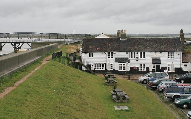Un restaurant à Canvery Island au Royaume-Uni (Crédit :  CC BY-SA Wikimedia Commons)