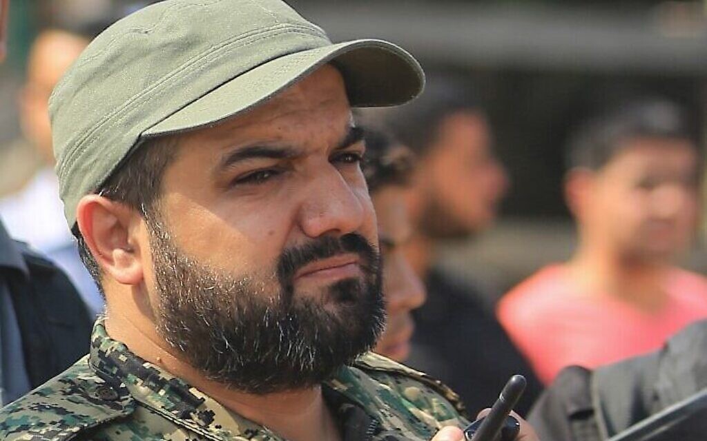 Le chef terroriste du Jihad islamique palestinien Baha Abu al-Ata assiste à un rassemblement dans la ville de Gaza, le 21 octobre 2016. (STR/AFP) Le chef terroriste du Jihad islamique palestinien Baha Abu al-Ata assiste à un rassemblement dans la ville de Gaza, le 21 octobre 2016. (STR/AFP)