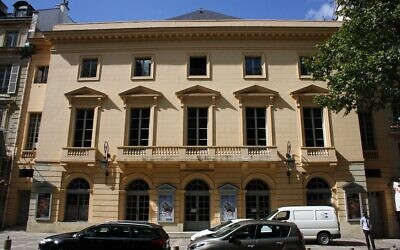 Façade du théâtre (rénovée en 2008). (Crédit : Lionel Allorge / Wikimédia / CC BY-SA 3.0)