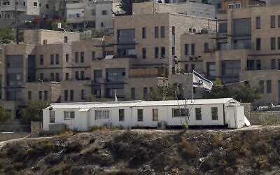 Le quartier de Nof Zion à Jérusalem-Est, le 25 octobre 2017. (Mahmoud Illean/AP)