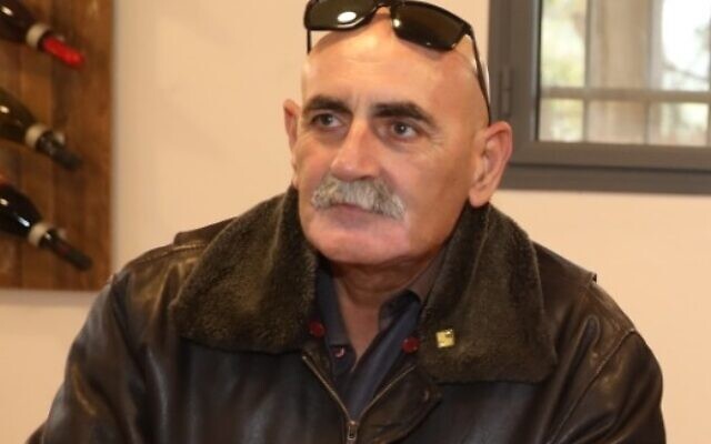 Le président du conseil régional de la vallée du Jourdain David Elhayani. (Crédit : Miri Tzachi)
