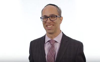 Dr. Aaron Weinreb  aurait eu des relations sexuelles avec deux jeunes adolescents.(Capture d'écran YouTube via JTA)