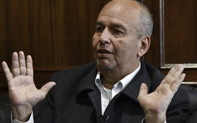 Le ministre bolivien de l'Intérieur intérimaire, Arturo Murillo, lors d'un entretien avec l'AFP à La Paz, le 6 décembre 2019. (Aizar Raldes/AFP) Le ministre bolivien de l'Intérieur intérimaire, Arturo Murillo, lors d'un entretien avec l'AFP à La Paz, le 6 décembre 2019. (Aizar Raldes/AFP)
