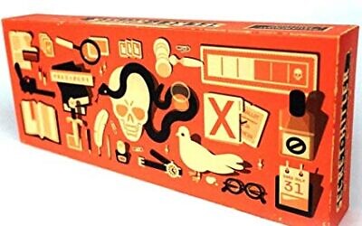 Le jeu de société "Hitler secret", comme il est proposé à la vente sur Amazon.com