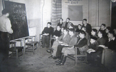 Enfants à l'école du Calgarth Estate vers 1946. (Lake District Holocaust Project)