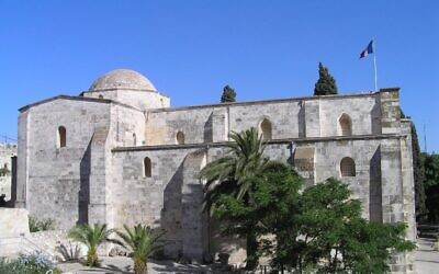 Église Sainte-Anne de Jérusalem, en 2005. (Crédit : Eman / Domaine public)