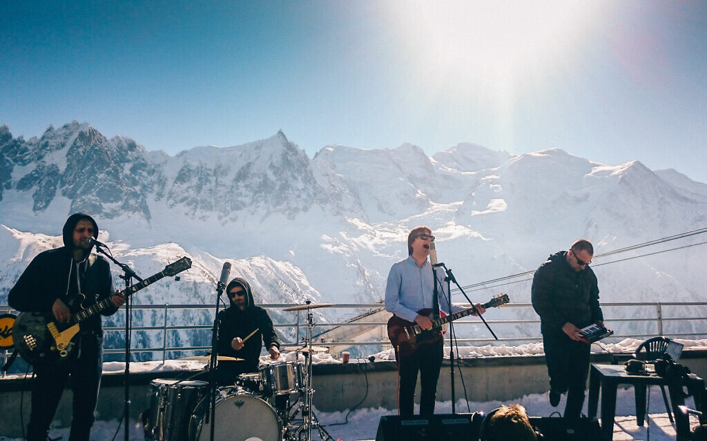 Trupa Trupa se produit à Chamonix, Mont Blanc, France. (Adam Furtak/Avec l'aimable autorisation de Trupa Trupa)