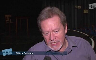 Philippe Spillmann. (Crédit : capture d'écran YouTube)