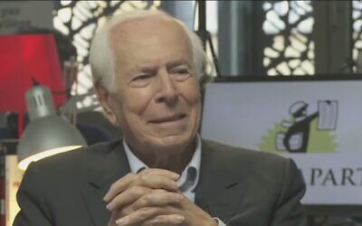 Jean Daniel, fondateur du Nouvel Observateur devenu l'Obs, est décédé à 99 an, le 20 février 2020. (Capture d'écran YouTube)