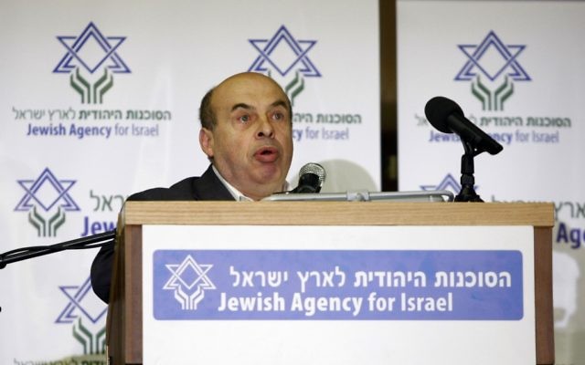 Le directeur de l'Agence juive, Natan Sharansky (Crédit : Abir Sultan/Flash90) Le directeur de l'Agence juive, Natan Sharansky (Crédit : Abir Sultan/Flash90)