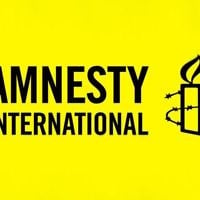 Logo d'Amnesty International. (Crédit : domaine public)