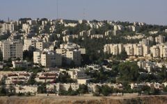 Le quartier Armon Hanatziv de Jérusalem. Illustration. (Crédit : Nati Shohat/Flash90)