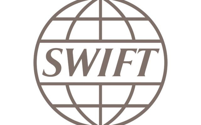 Logo du fournisseur mondial de services de messagerie financière sécurisés SWIFT Logo du fournisseur mondial de services de messagerie financière sécurisés SWIFT