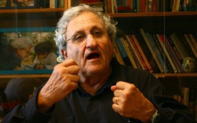 L'écrivain israélien A.B. Yehoshua (Crédit: Chen Leopold/Flash90)