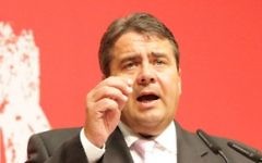 Sigmar Gabriel (Crédit : CC-BY DavidG, Wikipedia)