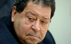 Le député Binyamin (Fouad) Ben Eliezer (Crédit : Flash90)
