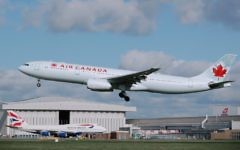 Illustration : Un avion Air Canada (Crédit : CC-BY- Arpingstone/Wikipedia)