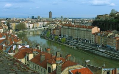 La ville de Lyon, en France. (Crédit : CC BY-SA/Flickr/File)