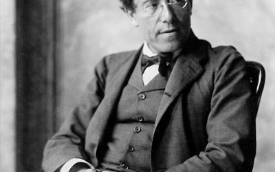 Le compositeur Gustav Mahler. (Crédit : Wikimedia Commons)