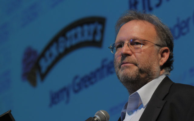 Jerry Greenfield, fondateur de Ben & Jerry's. (Crédit : Kfir Sivan/Flash 90)