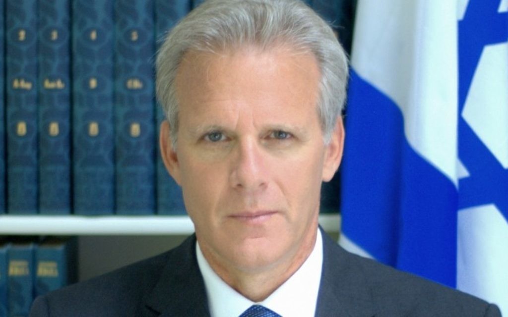 Michael Oren (Crédit : Wikimedia Commons CC-BY-Anne Mandlebaum)