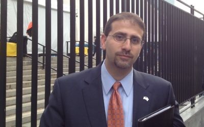 Dan Shapiro (Crédit : Raphael Ahren/Times of Israel)