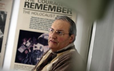 Efraim Zuroff en 2009 (Crédit : Yossi Zamir/Flash 90)
