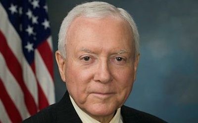 Le sénateur républicain de l'Utah Orrin Hatch (Crédit : US Congress)