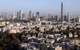 Tel Aviv. (Crédit : Abir Sultan/Flash90)