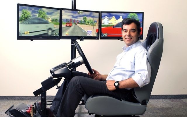 Amnon Shashua, le créateur de Mobileye, en février 2012. (Crédit : Nati Shohat/Flash90)