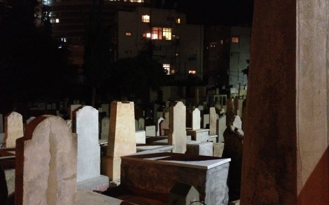 Une vue du cimetière de Trumpeldor à Tel Aviv (Crédit: Jessica Steinberg/Times of Israel) Une vue du cimetière de Trumpeldor à Tel Aviv (Crédit: Jessica Steinberg/Times of Israel)