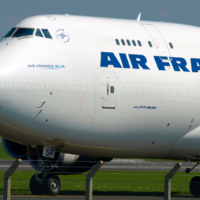 Un avion de la compagnie Air France (Crédit : CC BY/Andy_Mitchell_UK via Flickr.com)