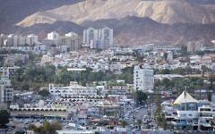 View of Eilat (photo credit: Moshe Shai/Flash90)