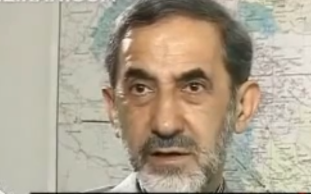 Ali Akbar Velayati (Crédit : capture d'écran/YouTube)
