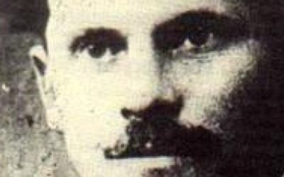 Scholem Schwarzbard, l'assassin de Simon Petlioura.  (Crédit : Domaine public/Wikipedia Commons)