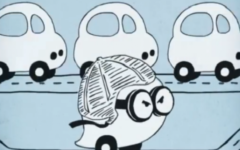 Capture d'écran d'une vidéo Waze. (Crédit : Waze/YouTube)