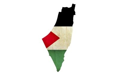 Israel or 'Occupied Palestine'? (illustrative map image via Shutterstock)