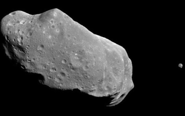 IIlustration : Un astéroïde. (Crédit : NASA)