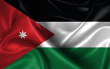Le drapeau jordanien (Crédit : shutterstock)