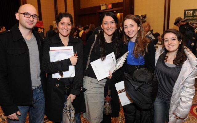 Attendees at the Aliyah Mega Event in NYC in 2012 (photo: Shahar Azran) Attendees at the Aliyah Mega Event in NYC in 2012 (photo: Shahar Azran)
