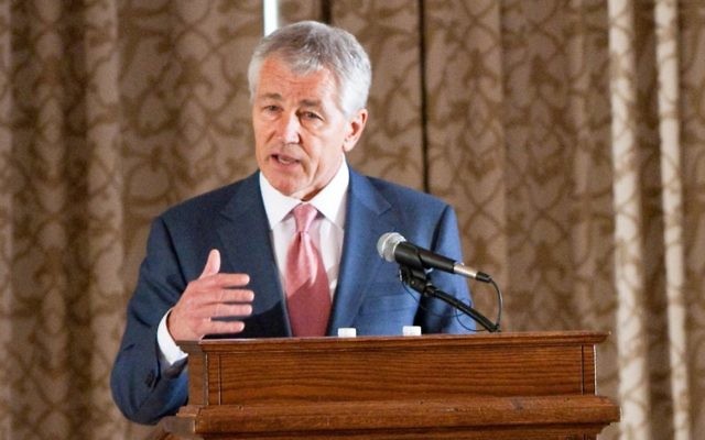 Chuck Hagel (Crédit: CC BY-ND Gerald R. Ford School of Public Policy, Flickr)