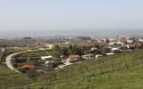 Vue de l'implantation de Bat Ayin en Cisjordanie. (Crédit : Gershon Elinson/Flash90)