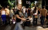 The streets of Tel Aviv on a past White Night (photo credit: Abir Sultan/Flash 90)