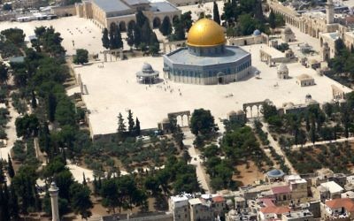 La mosquée Al-Aqsa sur le mont du Temple (Crédit photo: Qanta Ahmed)
