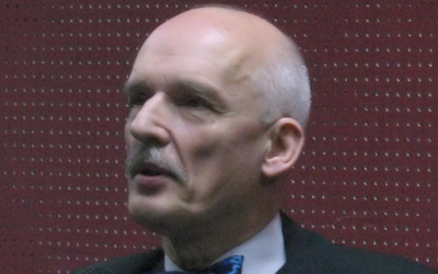Janusz Korwin-Mikke (Crédit photo: Moylek/Wikipedia)