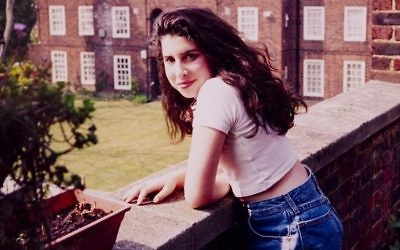 Amy Winehouse, adolescente (Crédit : Winehouse family)