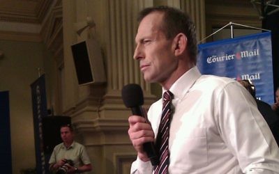 Tony Abbott. (CC BY David Jackmanson, Flickr)