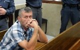 Eidan Damirhan, citoyen turc jugé coupable de meurtre, au tribunal de Tel Aviv. (Crédit : Yossi Zeliger/Flash90)