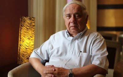 Eitan Haber. (Yaakov Naumi/Flash90)