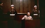 Hermann Goering aux procès de Nuremberg. (Crédit : US Government/public domain)